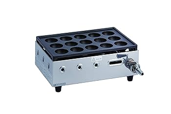 【中古】山岡金属工業 ヤマキン ガスたこ焼き器「こだま」都市ガス Y-03D