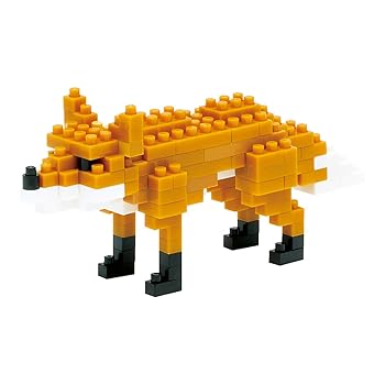 【中古】ナノブロック キタキツネ NBC-076