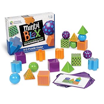 【中古】ラーニング リソーシーズ Mental Blox Critical Thinking Game クリティカルシンキングゲーム 知能ブロック LER 9280