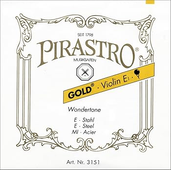 【中古】PIRASTRO Gold 215221 A線 ガット・アルミニウム巻き バイオリン弦|AJIMURA-SHOP