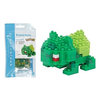 【中古】nanoblockナノブロック ポケットモンスター フシギダネ NBPM-003