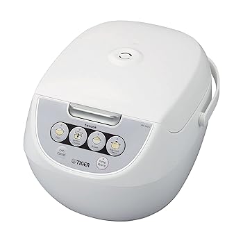 【中古】Tiger JBV-A18U-W 10-Cup (Uncooked) Micom Rice Cooker with Food Steamer & Slow Cooker, White by Tiger Corporation