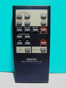 【中古】DENON オーディオリモコン RC-404｜AJIMURA-SHOP