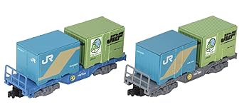 【中古】Bトレインショーティー コキ100系 コンテナ貨車 コキ106形 (貨車2両入り) プラモデル
