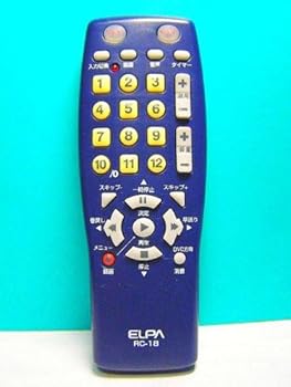 【中古】ELPA 各社共通ビデオリモコン RC-18｜AJIMURA-SHOP