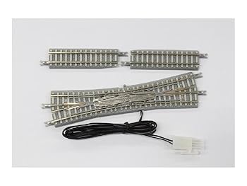 【中古】ロクハン Zゲージ R068 ダブルスリップポイントレール (左分岐) +カットレール