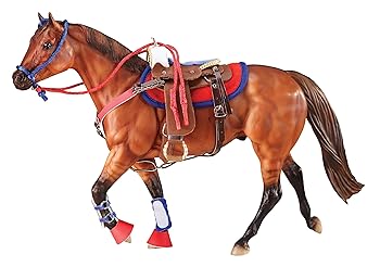 【中古】Breyer Western Horse Riding Set, Hot Colors by Breyer|AJIMURA-SHOP