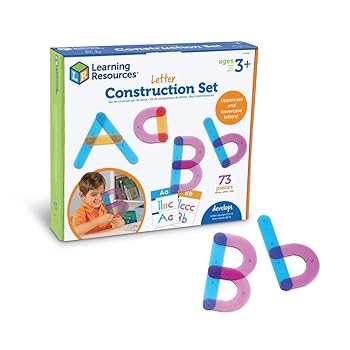 【中古】ラーニング リソーシーズ Letter Construction Activity Set 文字を作ろう！ アクティビティセット LER 8555