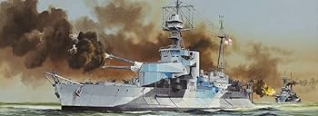 【中古】トランペッター 1/350 イギリス海軍モニター艦 HMS ロバーツ F40 プラモデル