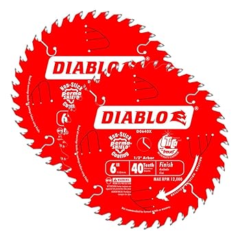 【中古】Diablo d0640 X 6 "ハイデンシティコア40tディアブロ?ポーターケーブルSaw Boss Sawブレード｜AJIMURA-SHOP