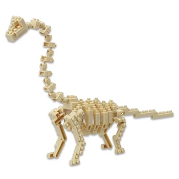 【中古】ナノブロック ブラキオサウルス (骨格モデル) NBC_114