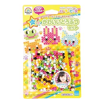 【中古】パーラービーズ かわいいどうぶつセット 80-54030