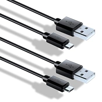 【中古】dreamGEAR チャージ&プレイデュオ マイクロUSBケーブル ブラック