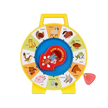 【中古】Fisher Price Classic Farmer Says See n Say