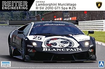 【中古】青島文化教材社 1/24 スーパーカーシリーズ No.14 ランボルギーニ ムルシエラゴ R-SV 2010 GT1 プラモデル|AJIMURA-SHOP