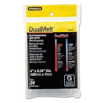 【中古】Stanley gs10dt dualmeltミニ接着剤スティック4インチ ? 24パック 5 pack