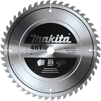 【中古】マキタ(Makita) 8-1/2in 48T カーバイド心付け マイターノコ刃 A-95934