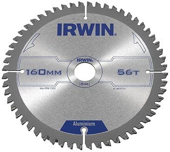【中古】Irwin Professional Circular Saw Blade 160 x 20 粍 x 56t ? 軽銀