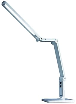 【中古】興和 【LUPINUS】 「多重影ができにくい」 高効率LEDデスクライト(スタンドタイプ) ホワイト EK320-WH2