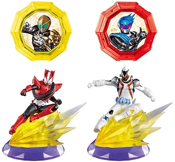 【中古】仮面ライダー サモンライド! [SR-01]光のライドフィギュア & チップセット 仮面ライダードライブ/仮面ライダーフォーゼ画像
