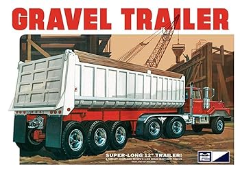 【中古】プラッツ 1/25 3軸グラベルトレーラー プラモデル MPC823