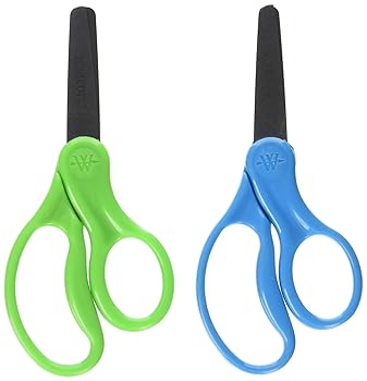 【中古】Pack of 2 Westcott "For Kids" 4+ Blunt Tip Scissors 4 Scissors per Order｜AJIMURA-SHOP