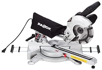 【中古】パオック(PAOCK) スライド丸ノコ 木材 切断 刃径190mm 本体 シルバー SMS-190T|AJIMURA-SHOP