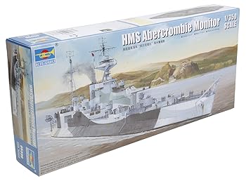【中古】トランペッター 1/350 イギリス海軍モニター艦 HMS アバークロンビー プラモデル|AJIMURA-SHOP