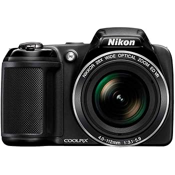 【中古】Nikon Coolpix l340 20.2 MPデジタルカメラwith 28 x光学ズーム|AJIMURA-SHOP