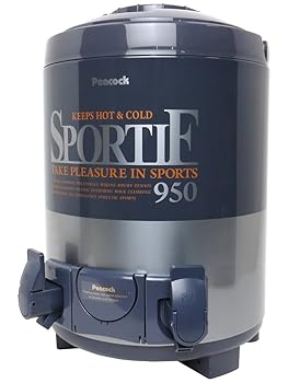 【中古】ピーコック魔法瓶製作(The-peacock) ピーコック 日本製 ダブルコックキーパー ジャグ 9.5L 保冷 保温 青み薄墨色 INW-100 AH