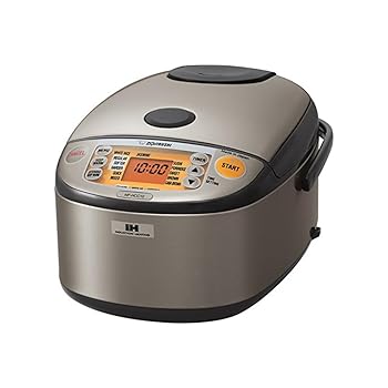 【中古】Zojirushi NP-HCC18XH Induction Heating System Rice Cooker and Warmer, 1.8 L, Stainless Dark Gray by Zojirushi