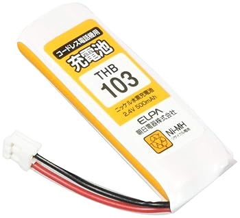 【中古】朝日電器 ELPA(エルパ) 電話機用充電池 シャープ:M-224 同等品 THB-103|AJIMURA-SHOP