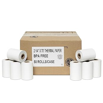 【中古】100 Rollsの熱用紙2 1 /4 \