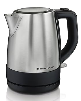 【中古】Hamilton Beach 明かり御茶湯沸かし お水蒸気ガマ 暖房器 1L コードレス 自動小銃立ちはだかる\u0026煮え繰り返るかわき切る防御すること ステンレス鋼(40998)
