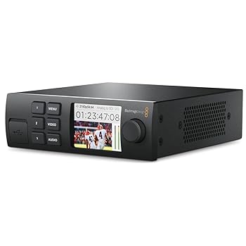【中古】ブラックマジックデザイン Blackmagic Design コンバーターアクセサリー Teranex mini Rack Smart Panel カラーLCDスクリーン 003376