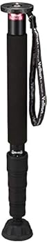 【中古】Velbon カーボン一脚 Geo Pod V75 5段 ナットロック 脚径32mm 大型 雲台別売 台座径66mm カーボン脚 479020 ブラック