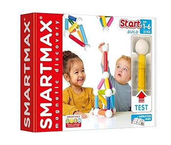 【中古】スマートマックス 幼児向け 磁石ブロック ビルド スターター 23ピース SMX309 正規品