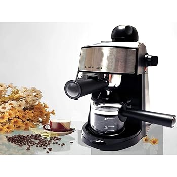 【中古】Powerful steam Espresso and Cappuccino Maker Barista Express Machine Black - Make European Espresso by Unique Imports