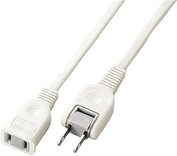 【中古】ヤザワ 耐トラ付延長コード 1m 1個口 白 Y02101WH
