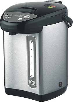 【中古】Classic Kitchen CK321NP 3.5QT (3.2L) Electric Kettle Hot Water Boiler Urn Pump Pot, Stainless Steel with Auto Dispense and Shabbat Mode