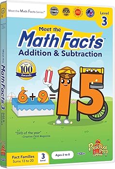 【中古】Math Facts: Addition & Subtraction - Level 3 [DVD]