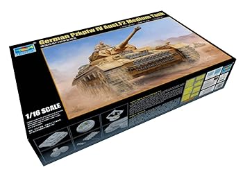【中古】トランペッター 1/16 ドイツ軍 IV号戦車F2型 プラモデル
