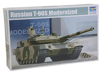 【中古】トランペッター 1/35 ロシア連邦軍 T-90SM主力戦車 プラモデル