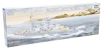 【中古】トランペッター 1/350 ドイツ海軍 重巡洋艦 ブリュッヒャー プラモデル｜AJIMURA-SHOP 26,029円