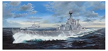 【中古】トランペッター 1/200 イギリス海軍巡洋戦艦 HMS フッド 1941 プラモデル