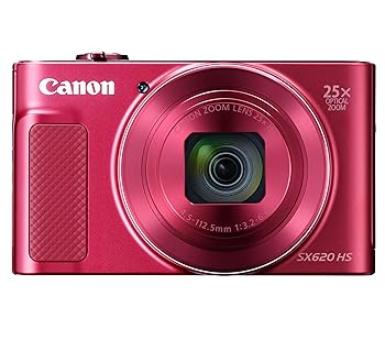 【中古】Canon コンパクトデジタルカメラ PowerShot SX620 HS 赤いこと 光学25倍望遠レンズ/Wi-Fi相応う PSSX620HSRE