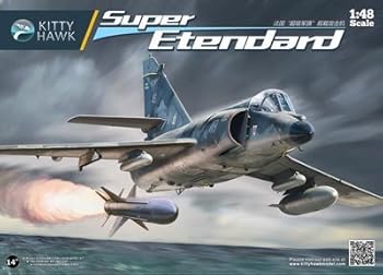 【中古】キティホークモデル 1/48 フランス ダッソーブレゲー社 シュペルエタンダール プラモデル KITKH80138|AJIMURA-SHOP