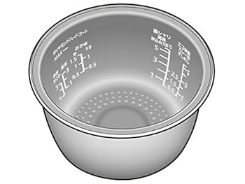 【中古】パナソニック Panasonic スチーム&可変圧力IHジャー炊飯器 5.5合炊き 内釜 ARE50-H04|AJIMURA-SHOP