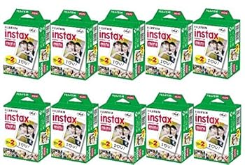 【中古】チェキフイルム instax mini インスタックスミニ 2P×10 計200枚セット