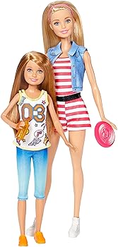 【中古】Barbie Sisters Barbie \u0026 Stacie Dolls, 2 Pack